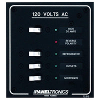 Paneltronics Qualifies for Free Shipping Paneltronics Standard AC 3-Position Breaker Panel & Main LED #9972313B