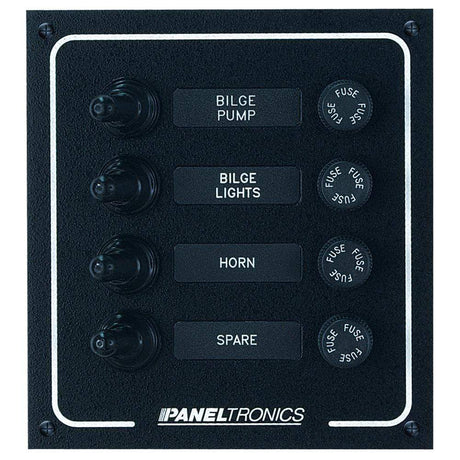 Paneltronics Qualifies for Free Shipping Paneltronics Waterproof DC 4-Position Booted Toggle and Fuse #9960005B