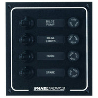 Paneltronics Qualifies for Free Shipping Paneltronics Waterproof DC 4-Position Booted Toggle and Fuse #9960005B