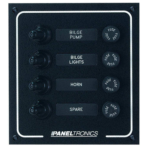 Paneltronics Qualifies for Free Shipping Paneltronics Waterproof DC 4-Position Booted Toggle and Fuse #9960005B
