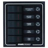 Paneltronics Qualifies for Free Shipping Paneltronics Waterproof DC 5-Position Lighted Rocker & Fuse #9960007B