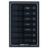 Paneltronics Qualifies for Free Shipping Paneltronics Waterproof DC 7-Position Lighted Rocker & Fuse #9960015B