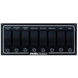 Paneltronics Qualifies for Free Shipping Paneltronics Waterproof DC 8-Position Lighted Rocker & Fuse #9960013B