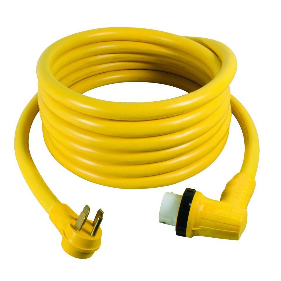 ParkPower Qualifies for Free Shipping ParkPower Locking Right Angle Cordset 30' 50a #30RPC50RV