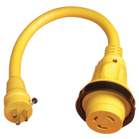 ParkPower Qualifies for Free Shipping ParkPower Pigtail Adapter 15a Male to 30a Female 18" #104SPPRV