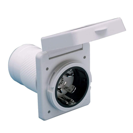 ParkPower Qualifies for Free Shipping ParkPower Standard RV Square Power Inlet 50a #6353ELRV