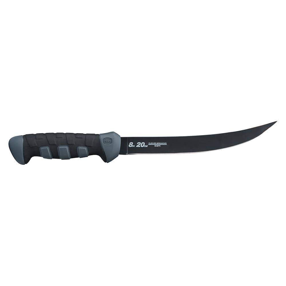 PENN Qualifies for Free Shipping PENN 8" Curved Breaking Fillet Knife #1366263