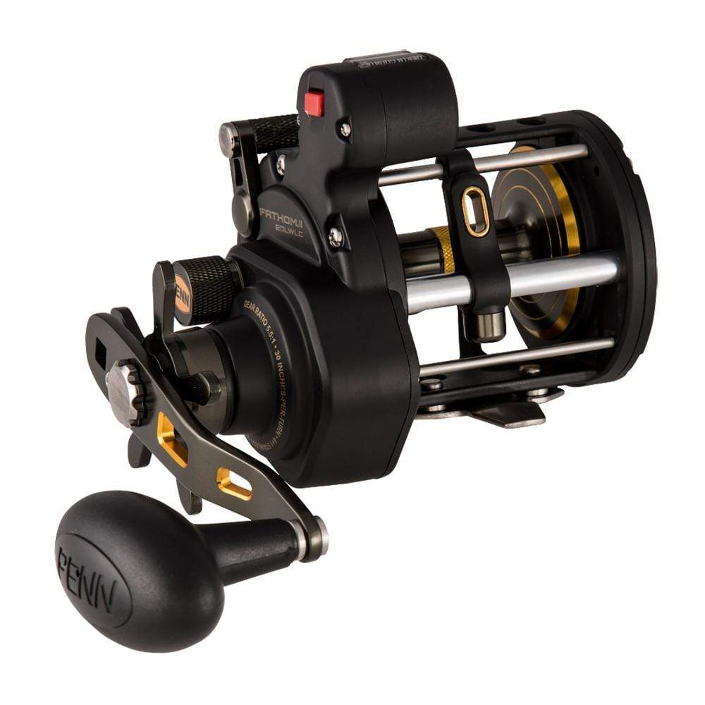 PENN Qualifies for Free Shipping PENN Fathom II Level Wind 20 with Line Counter FTHII20LWLC #1481309