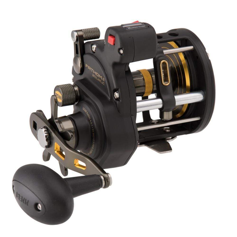 PENN Qualifies for Free Shipping PENN Fathom II Level Wind 30 with Line Counter FTHII30LWLC #1481313