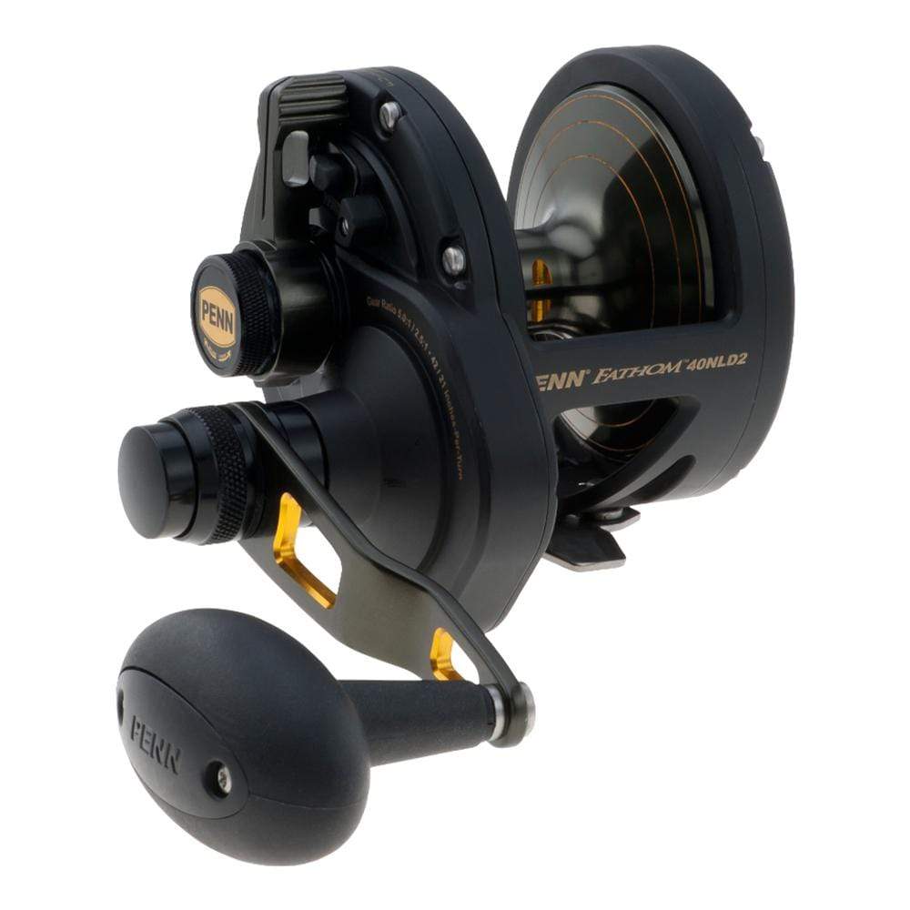 PENN Qualifies for Free Shipping Penn Fathom Lever Drag 2-Speed 40n Reel FTH40NLD2 #1292934