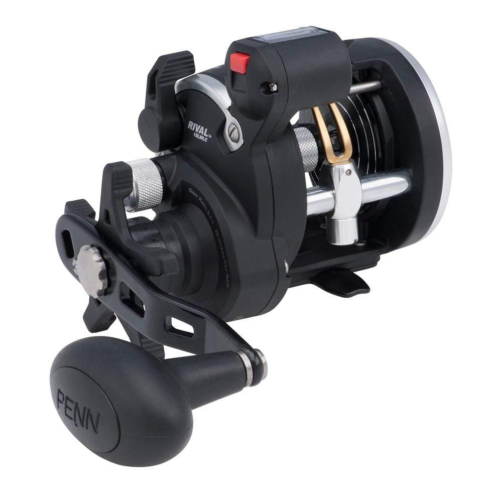PENN Qualifies for Free Shipping PENN Rival 15 Level Wind with Line Counter RIV15LWLC #1403993