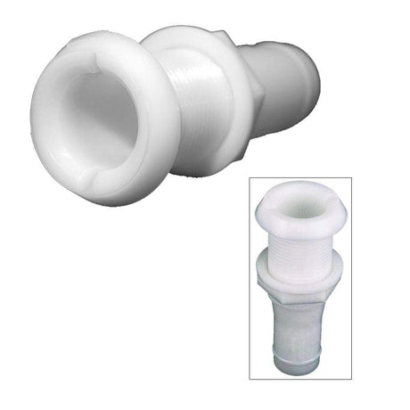 Perko Qualifies for Free Shipping Perko 1-1/8" Thru-Hull Fitting Hose Narrow Flange Plastic #0301DP6A