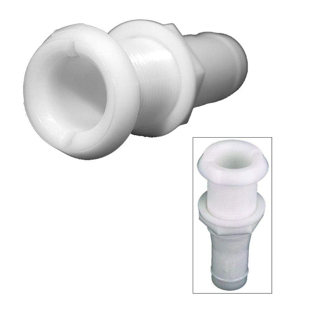Perko Qualifies for Free Shipping Perko 1-1/8" Thru-Hull Fitting Hose Narrow Flange Plastic #0301DP6A