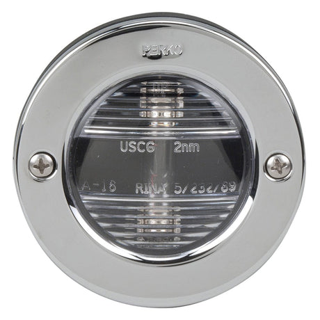 Perko Qualifies for Free Shipping Perko 12v Stainless Stern Light Vertical Mount #0946DP1STS