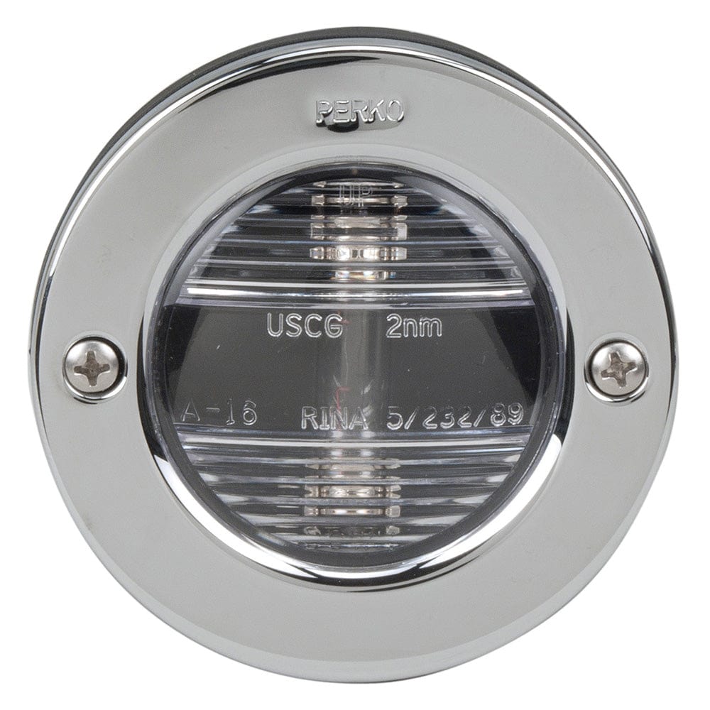 Perko Qualifies for Free Shipping Perko 12v Stainless Stern Light Vertical Mount #0946DP1STS