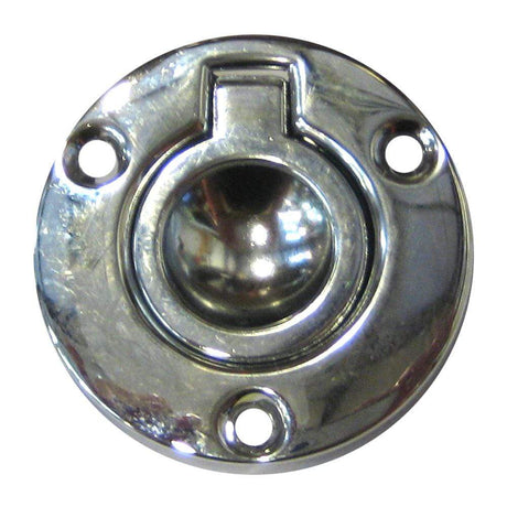 Perko Qualifies for Free Shipping Perko 2" Round Flush Ring Pull Chrome Plated Zinc #1232DP2CHR