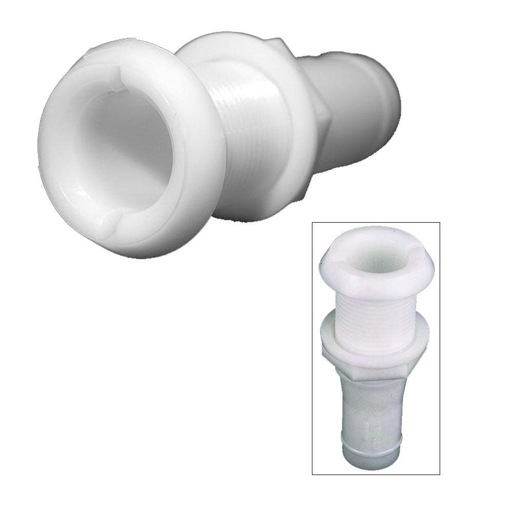 Perko Qualifies for Free Shipping Perko 3/4" Thru-Hull Fitting for Hose Plastic Narrow Flange #0301DP5