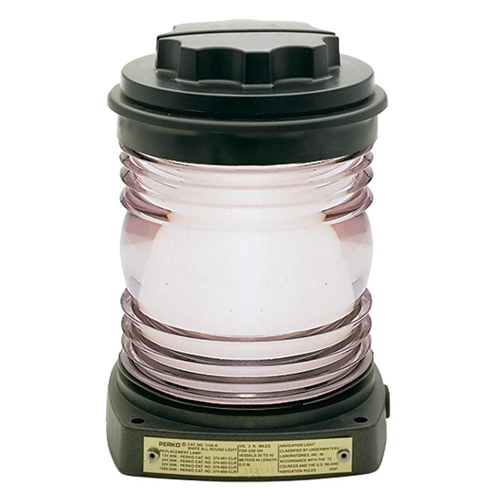 Perko Qualifies for Free Shipping Perko Black Plastic White All Round Light #1130A00BLK