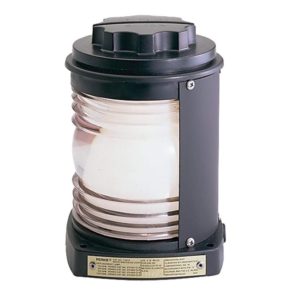 Perko Qualifies for Free Shipping Perko Black Plastic White Masthead Light #1128A00BLK
