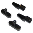 Perko Qualifies for Free Shipping Perko Catch-Door Catch- Black Plastic 2-pk #0559DP
