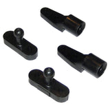 Perko Qualifies for Free Shipping Perko Catch-Door Catch- Black Plastic 2-pk #0559DP