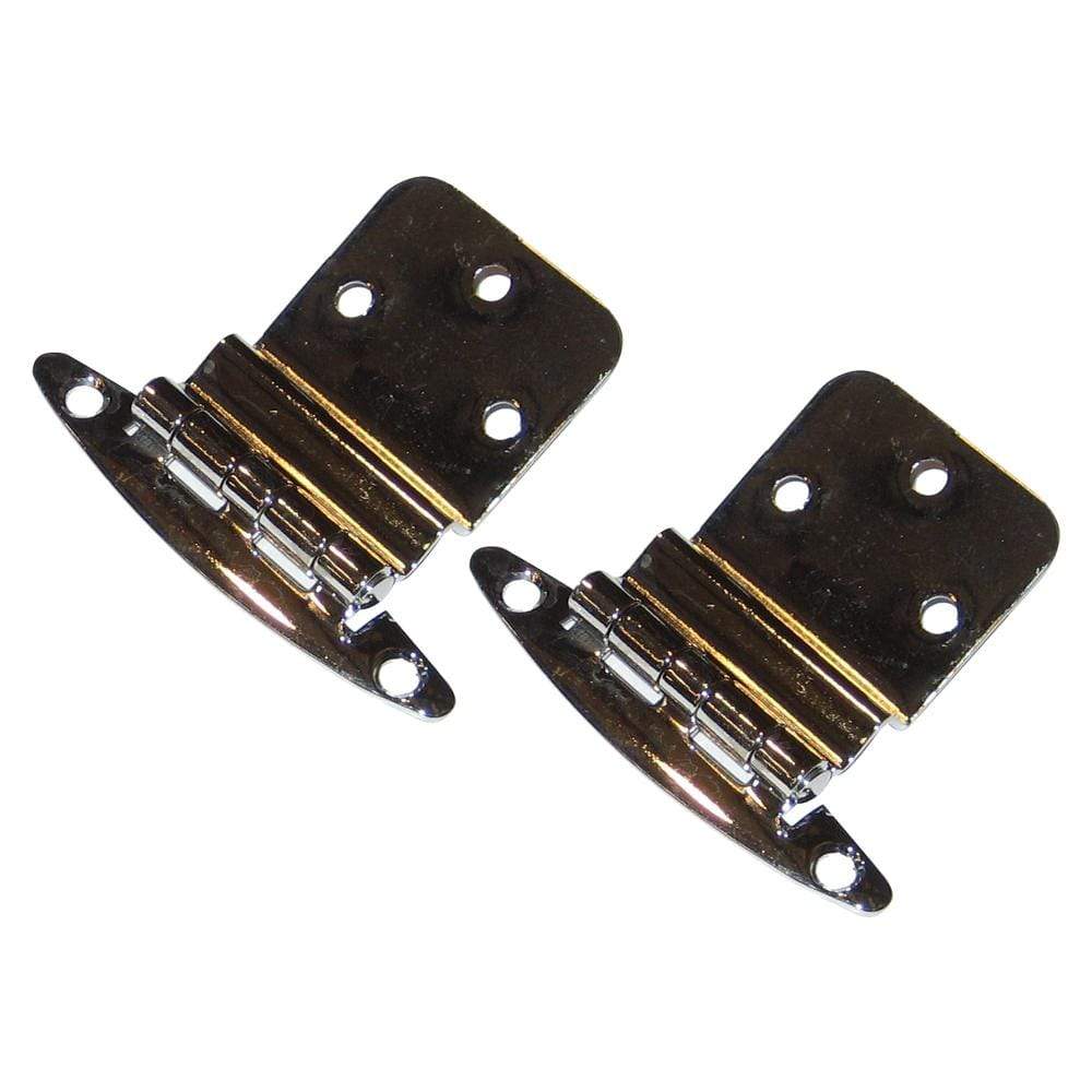 Perko Qualifies for Free Shipping Perko Chrome Plated Brass 3/8" Inset Hinges #0271DP0CHR