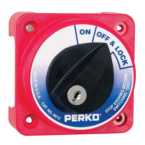 Perko Qualifies for Free Shipping Perko Compact Medium-Duty Main Battery Switch Key Lock #9612DP