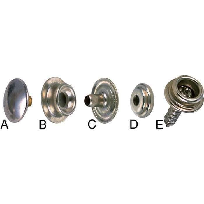 Perko Qualifies for Free Shipping Perko D Type Buttons 100-pk #0896000NKL