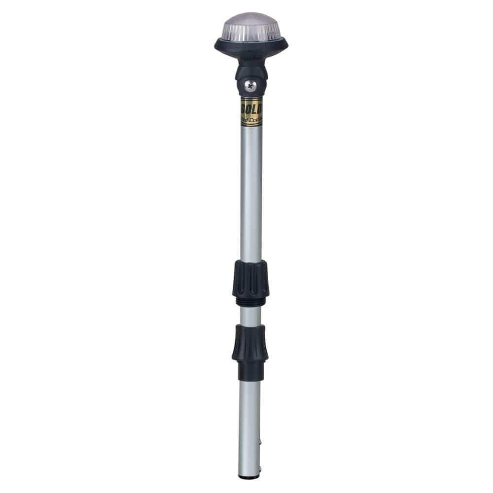 Perko Qualifies for Free Shipping Perko Delta Series 36" White All Round Pole Light #1470DP4CHR