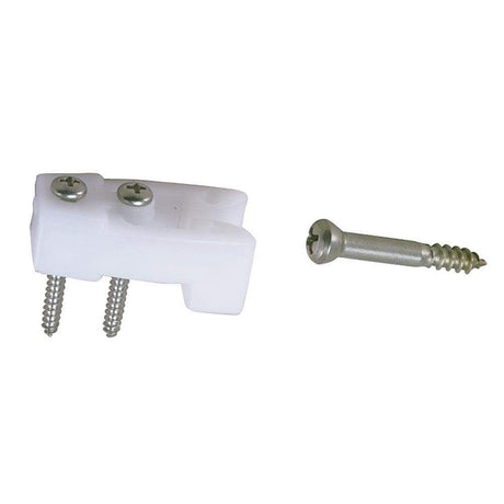 Perko Qualifies for Free Shipping Perko Door Catch White 2-pk #0554DP