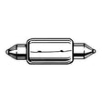 Perko Qualifies for Free Shipping Perko Festoon Bulb-Double Ended-32v 12w 1-5/8" 2-pk #0070DP2CLR
