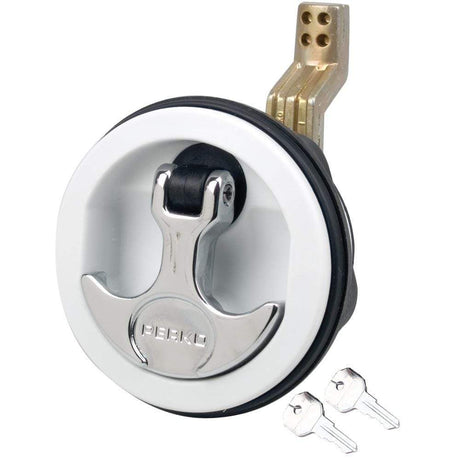 Perko Qualifies for Free Shipping Perko Flush Lock-White #1091DP1WHT