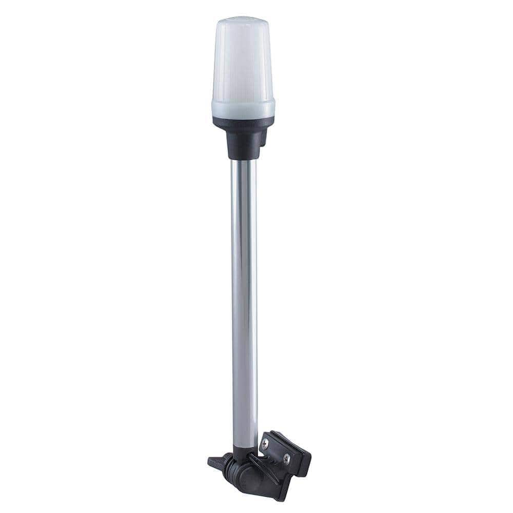 Perko Qualifies for Free Shipping Perko Fold Down All- Round White Pole Light Horizontal #1134DP0CHR