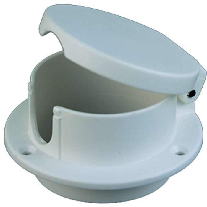 Perko Qualifies for Free Shipping Perko Hinged Rope Deck Pipe #1057DP0WHT