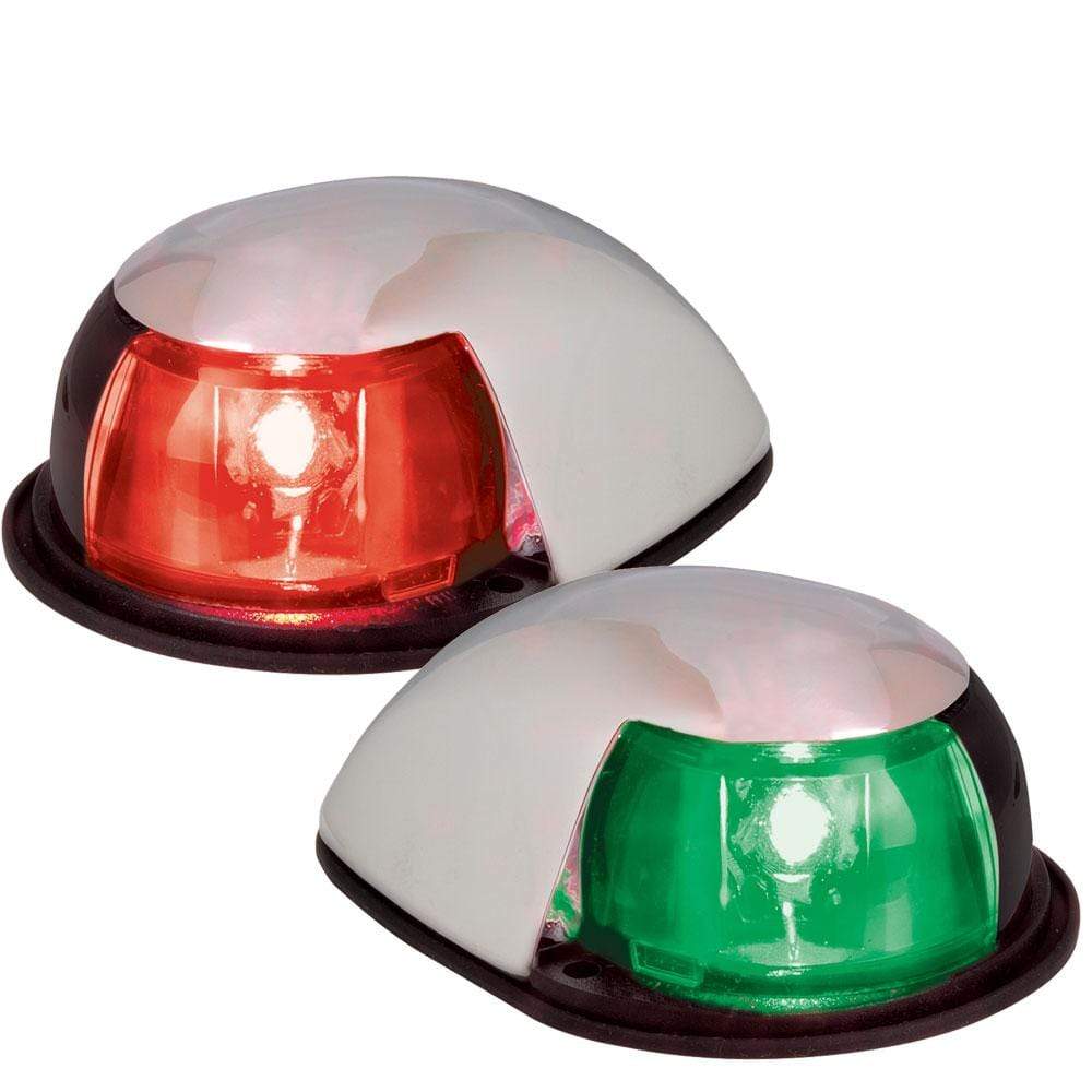 Perko Qualifies for Free Shipping Perko LED Horizontal Mount Sidelight - Red/Green #0622DP0CHR