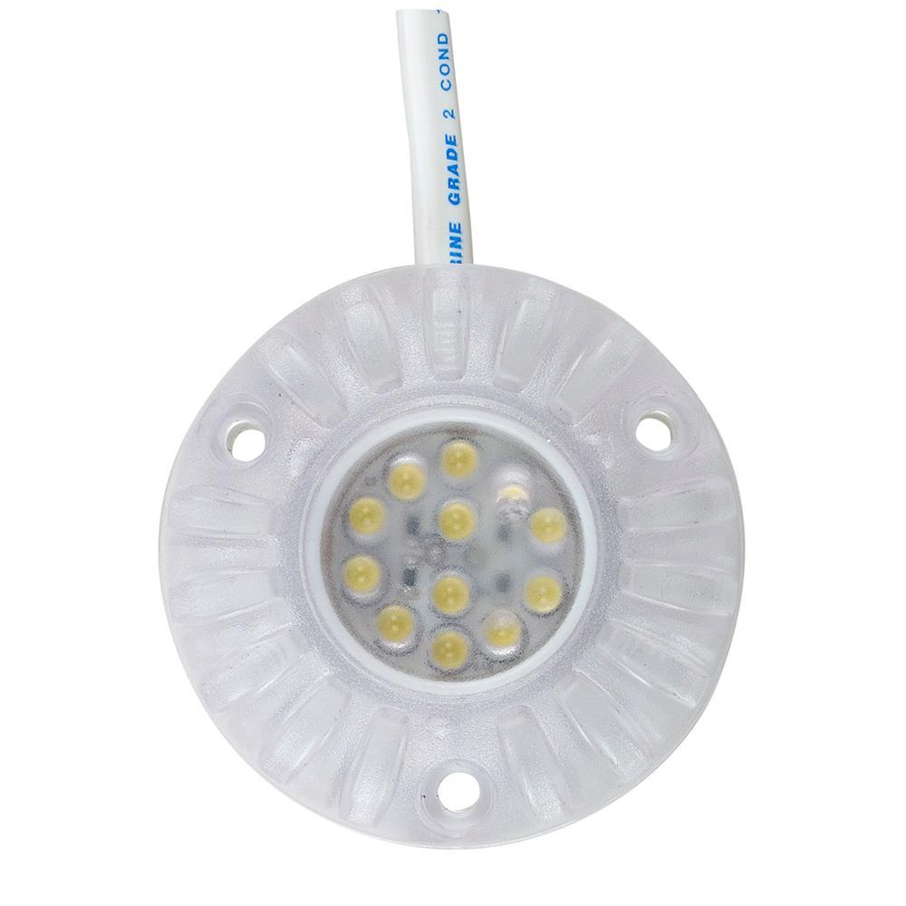 Perko LED Surface-Mount Underwater Light White #0181DP1WHT
