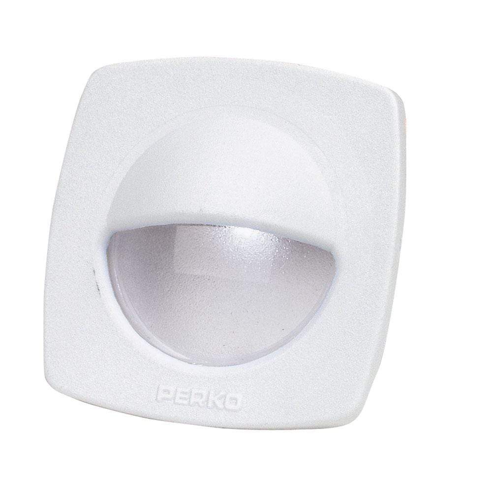 Perko Qualifies for Free Shipping Perko LED Utility Light with Snap-On Front Cover White #1074DP2WHT