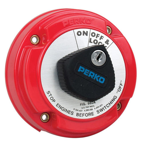 Perko Qualifies for Free Shipping Perko Medium-Duty Main Battery Switch Alt Field Disc Key Lock #9604DP