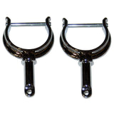 Perko Qualifies for Free Shipping Perko North River Type Rowlock Horns Chrome Plated Zinc #1227DP0CHR