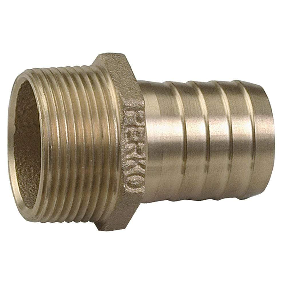 Perko Qualifies for Free Shipping Perko Pipe to Hose Adapter-Cast Bronze-1" pipe size #0076DP6PLB