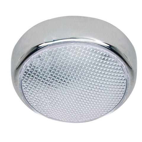 Perko Not Qualified for Free Shipping Perko Round Surface-Mount LED Dome Light Chrome No Switch #1355DP0CHR