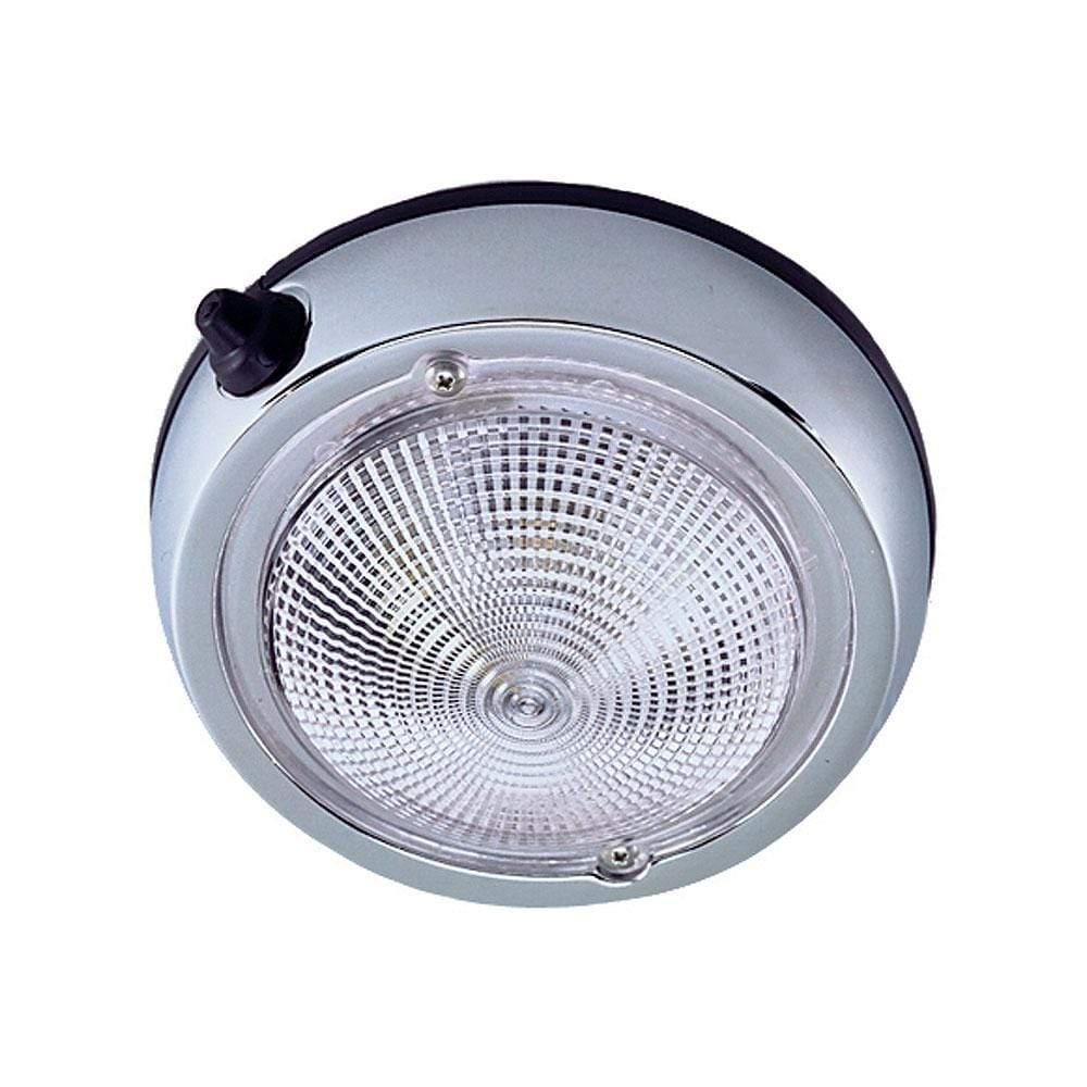 Perko Qualifies for Free Shipping Perko Surface-Mount Dome Light 4" Chrome Plated #0300DP1CHR