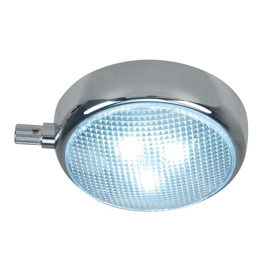 Perko Not Qualified for Free Shipping Perko Surface Mount LED Dome Light with Dimmer Chrome #1358DP0CHR