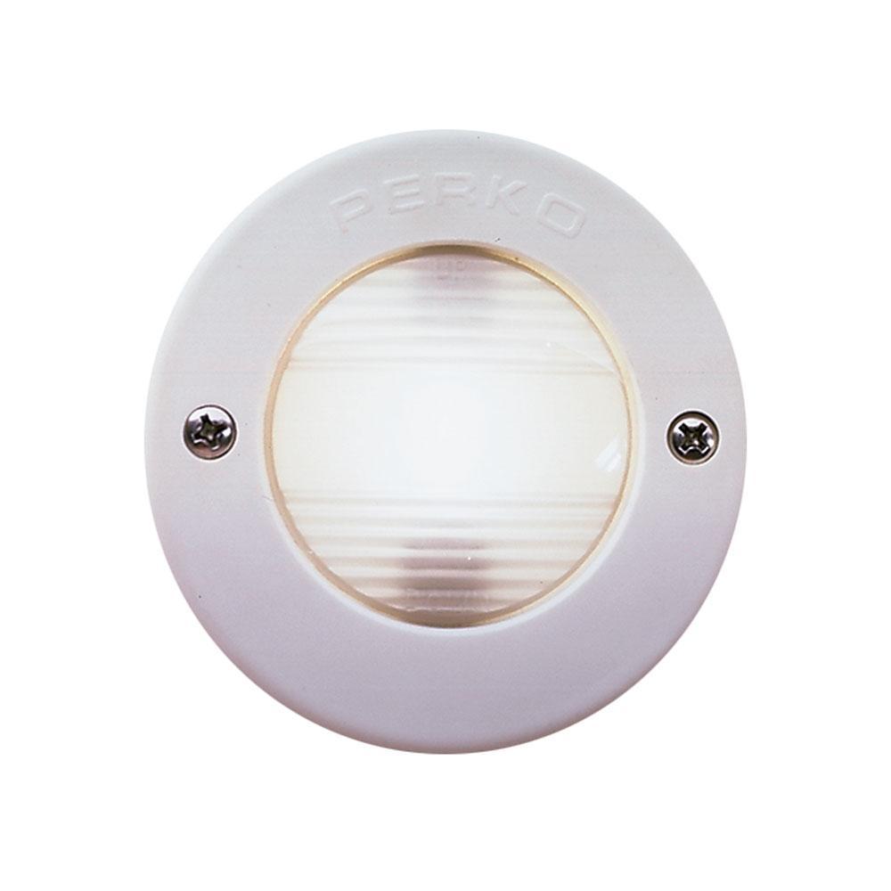 Perko Qualifies for Free Shipping Perko Vertical Mount Stern Light with White Bezel #0946DP1WHT