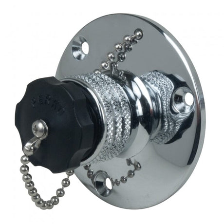 Perko Qualifies for Free Shipping Perko Water Inlet Fitting with Plug #0499DP0CHR