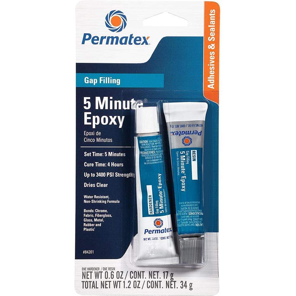 Permatex Permapoxy 5 Minute General Purpose Epoxy .6 oz #84201