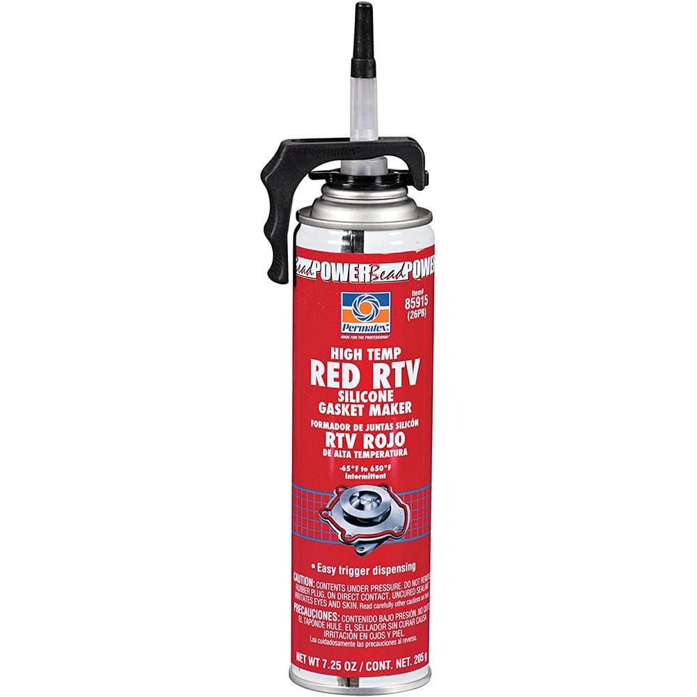 Permatex Powerbead High Temp Red RTV Silicone 7.25oz #85915