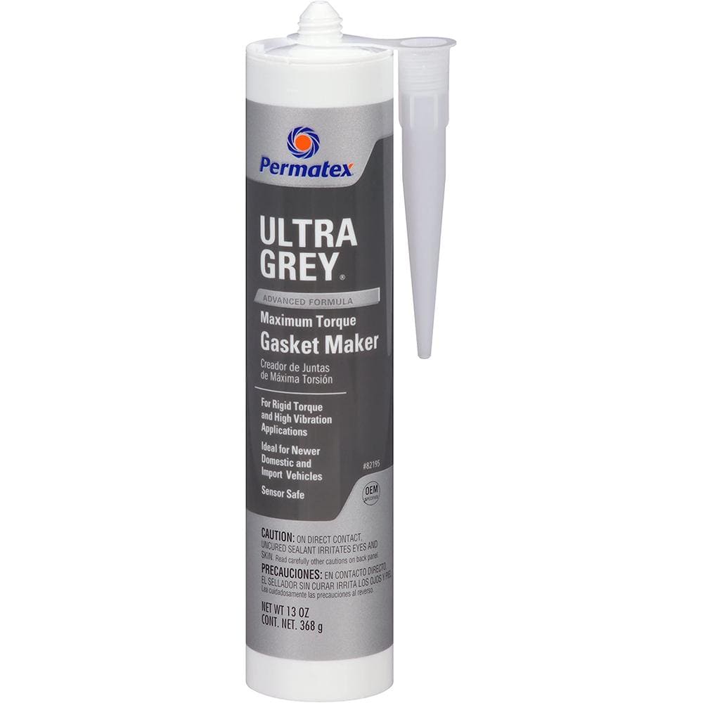 Permatex Ultra Grey Rigid High Torque RTV Silicone 13 oz #82195