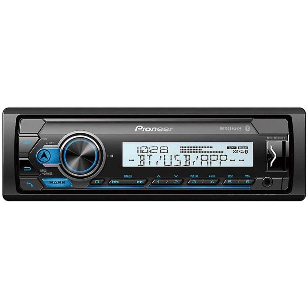 Pioneer Audi Marine Stereo AM/FM/BT #MVH-MS310BT