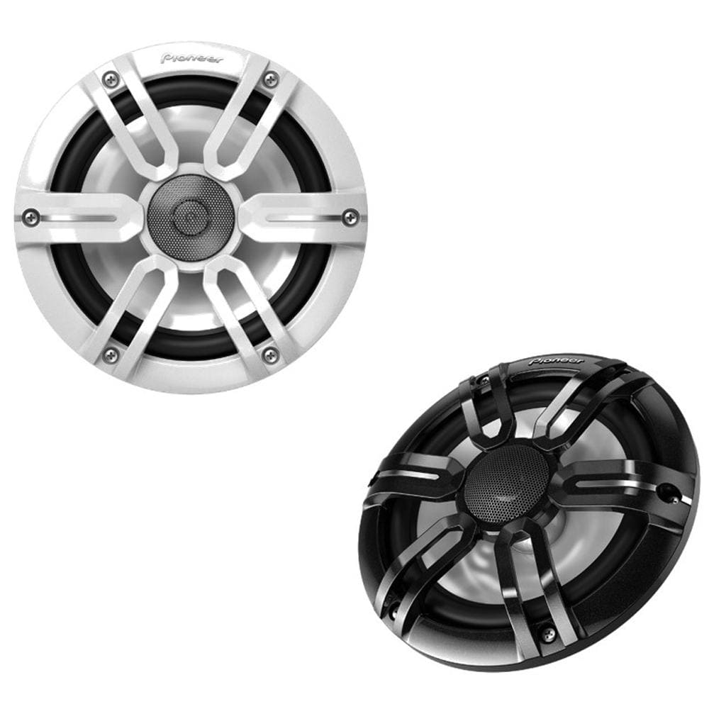 Pioneer Qualifies for Free Shipping Pioneer Audio 7.7" RGB LED Speakers Black & White Sport #TS-ME770FS